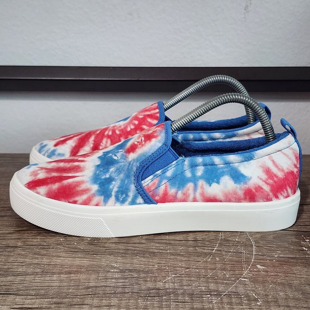 Skechers Poppy Hippie Hype Women's Comfort Slip-On Shoes Sneakers Size 9 Tie Dye - Picture 1 of 9